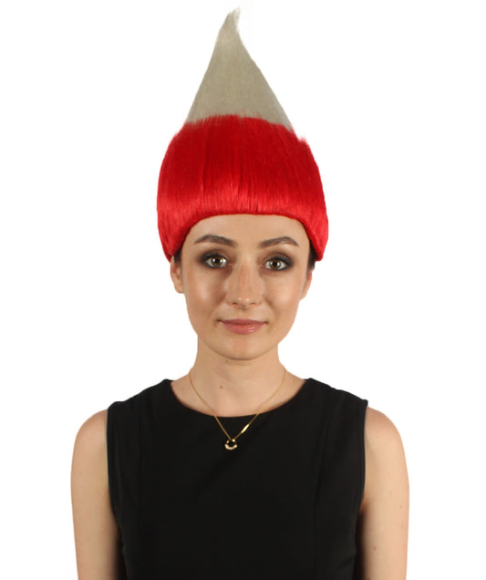 Poland Flag Troll Wig