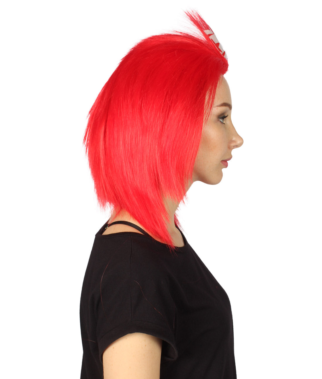 Tunisia Flag Mullet Wig