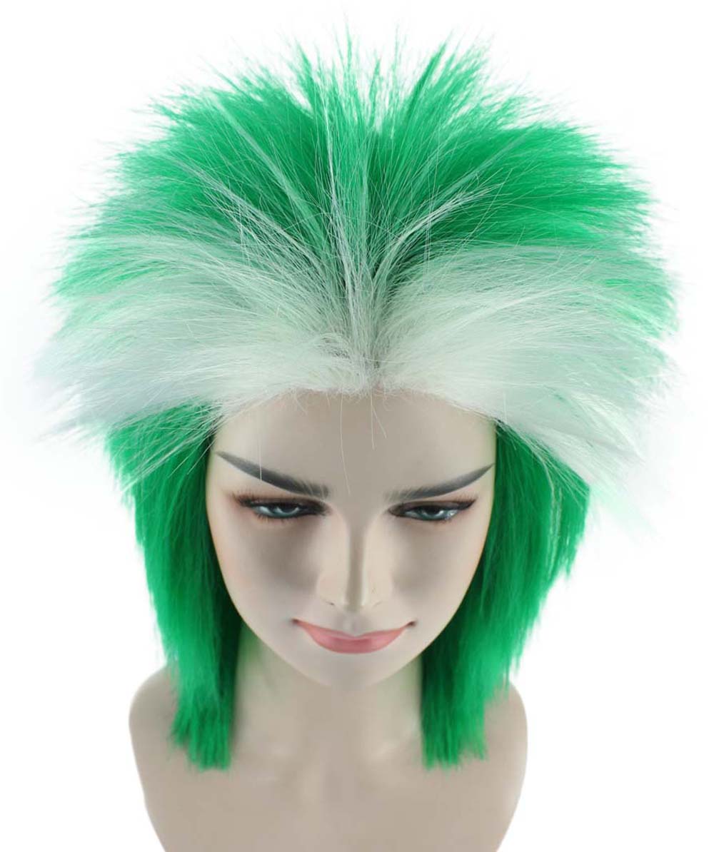 Saudi Arabia Flag Mullet Wig