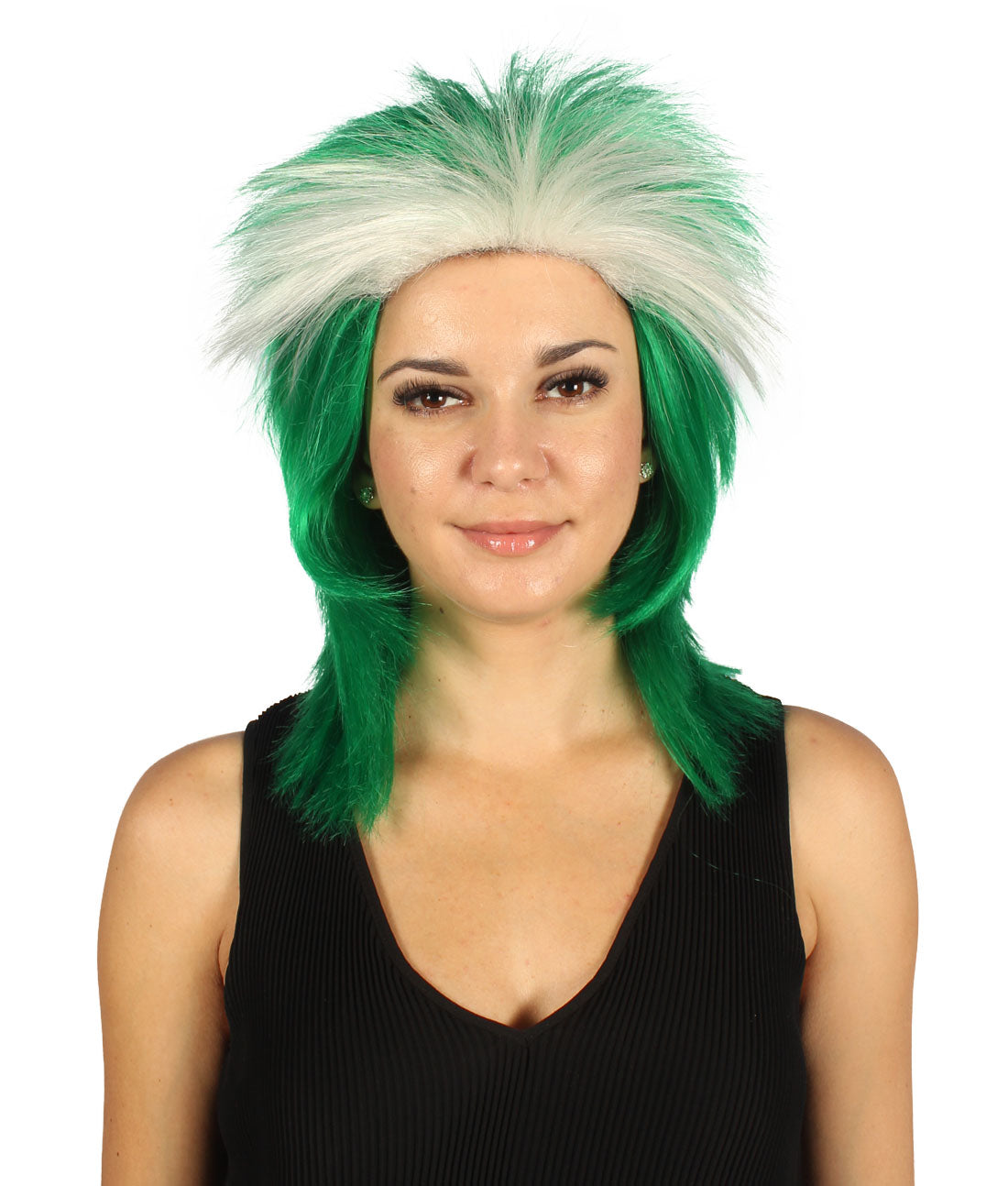 Saudi Arabia Flag Mullet Wig