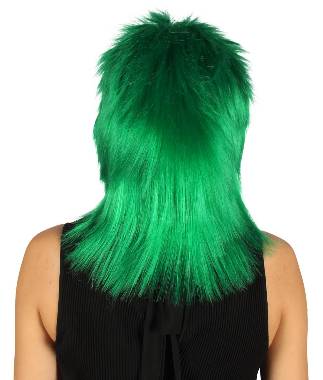 Saudi Arabia Flag Mullet Wig