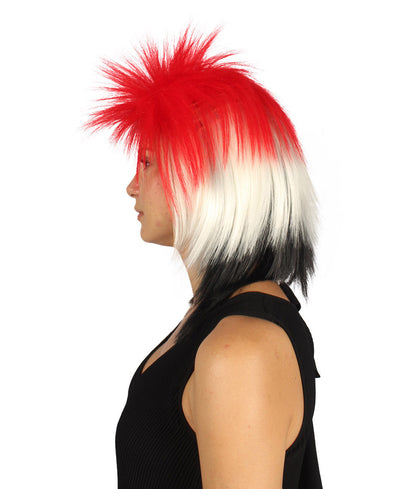 Egypt Flag Mullet Wig