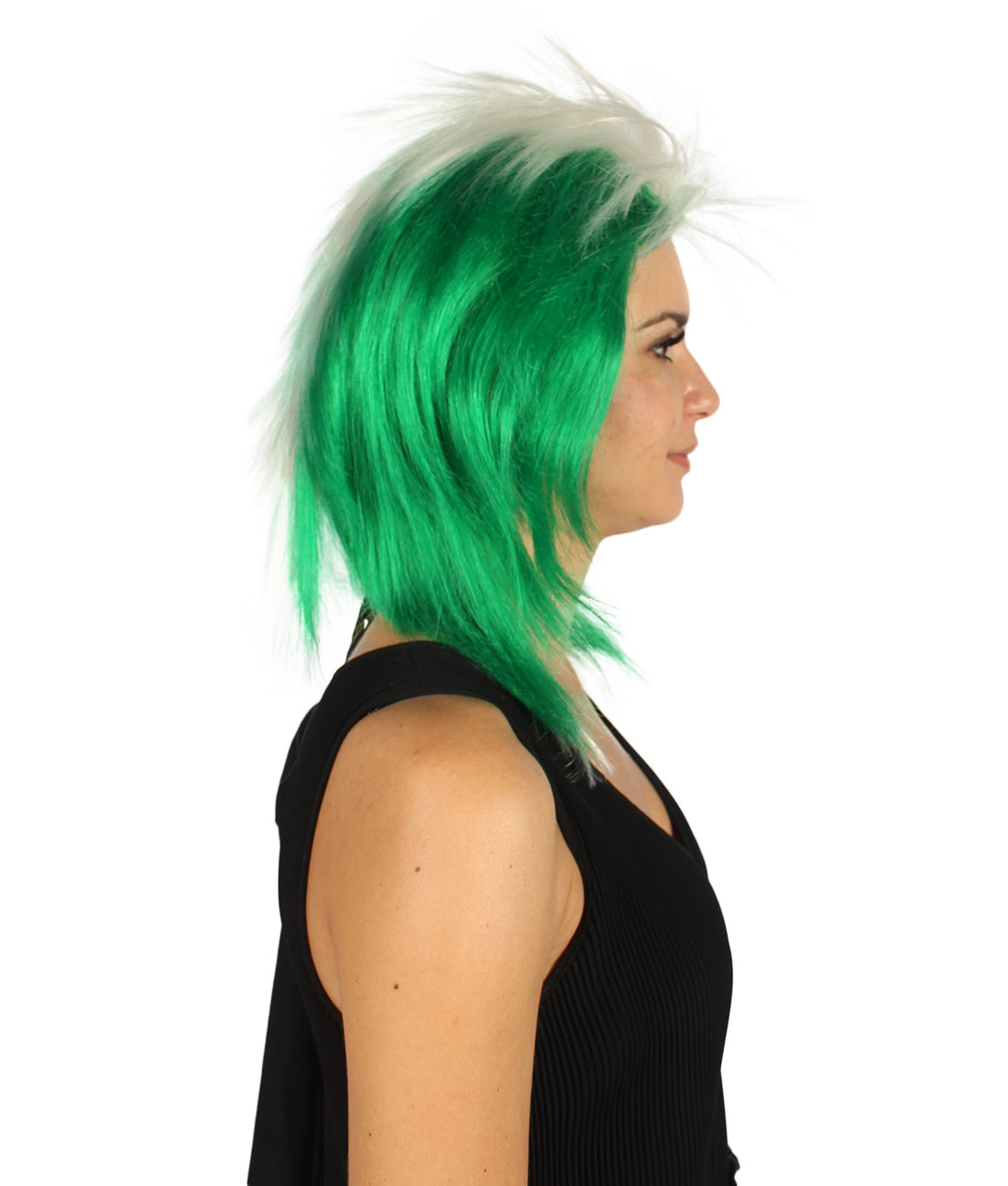 Nigeria Flag Mullet Wig 