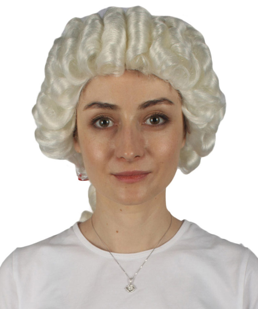 Blonde Colonial Wig