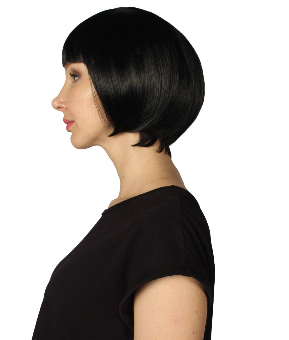 Lt. Pink & Lt. Brown Two-tone Short Bob Wig