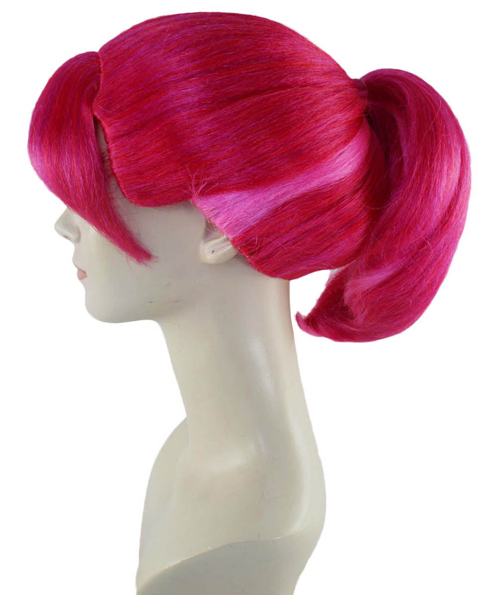 Pink Video Game Wig