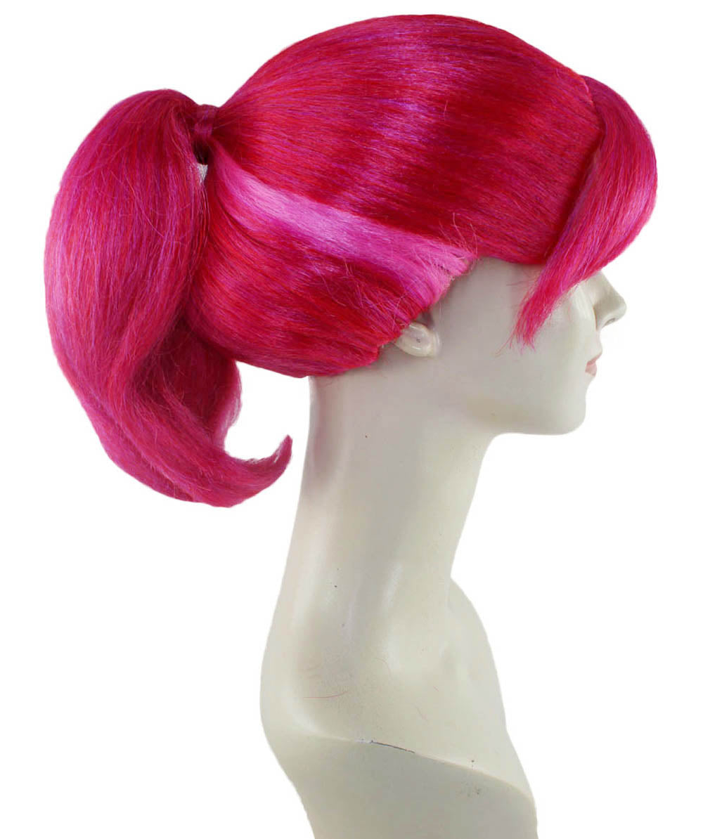 Pink Video Game Wig