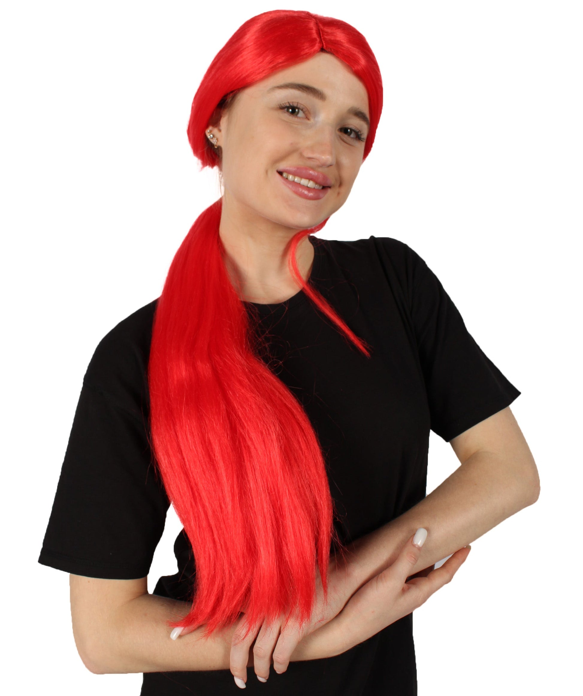 Red Premium Celebrity Wig