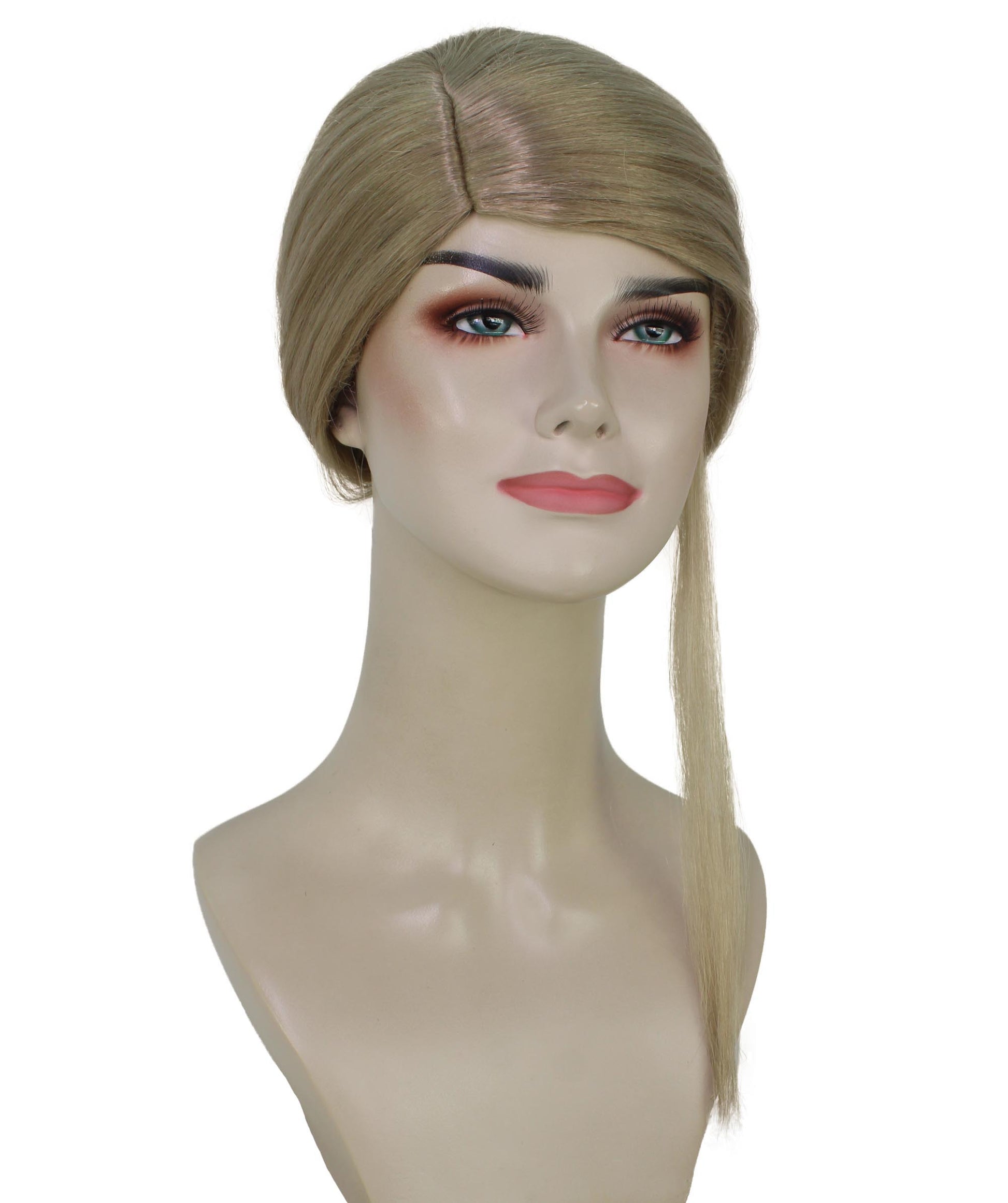 Beige Premium Celebrity Wig 