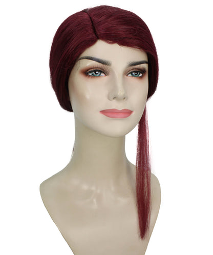 Burgundy Premium Celebrity Wig 