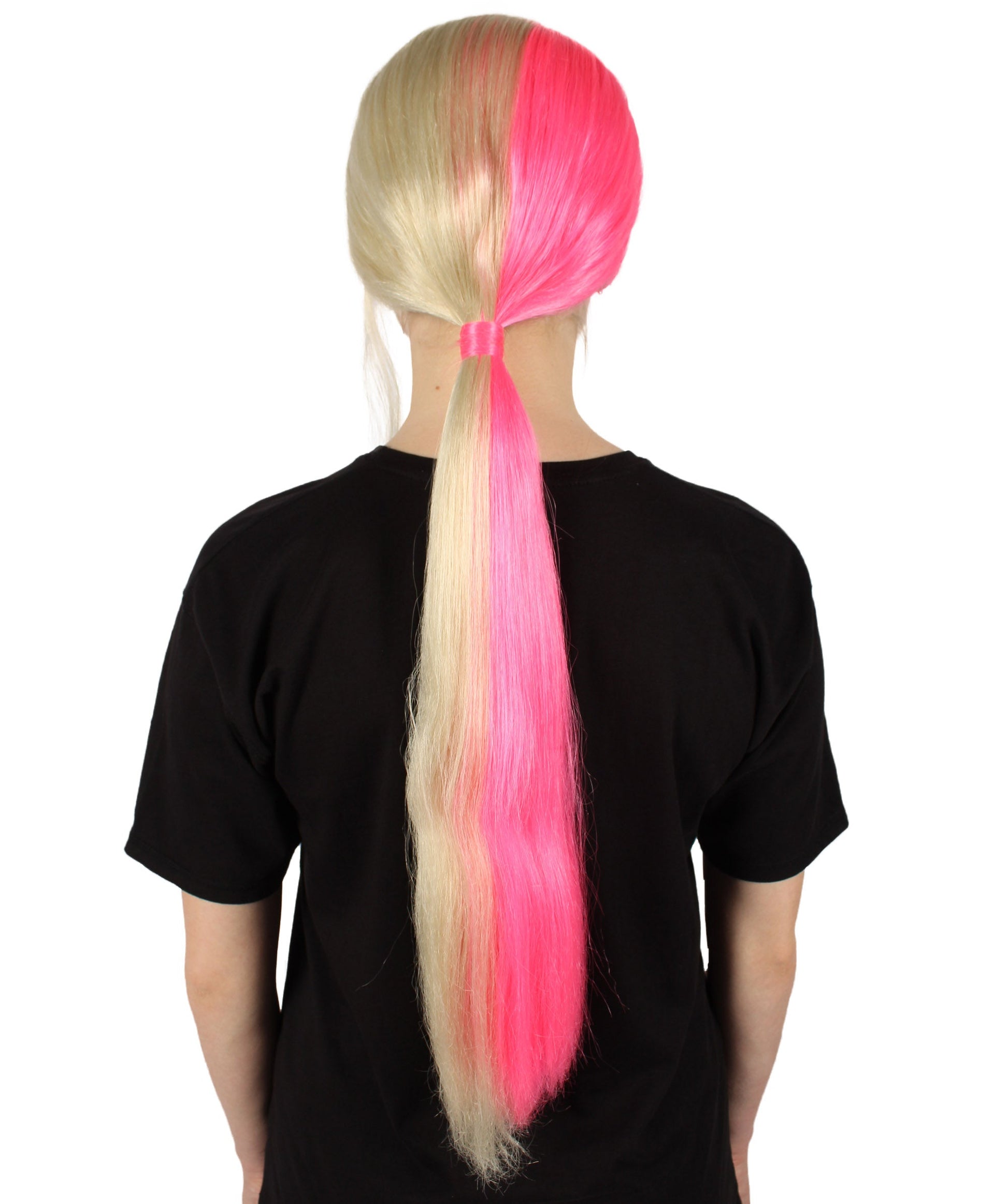 Blonde/Pink Premium Celebrity Wig