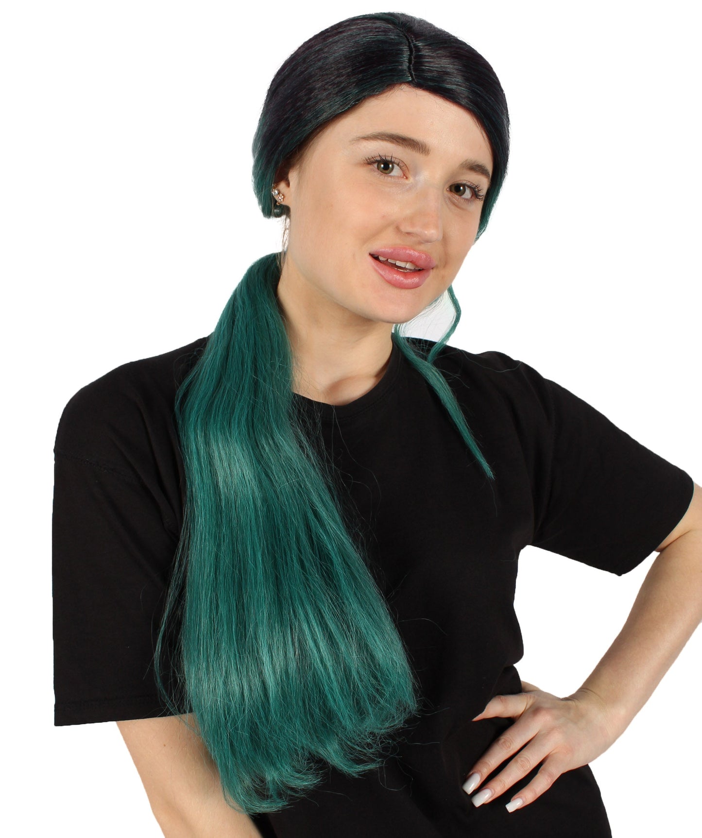 Ash Green Premium Celebrity Wig