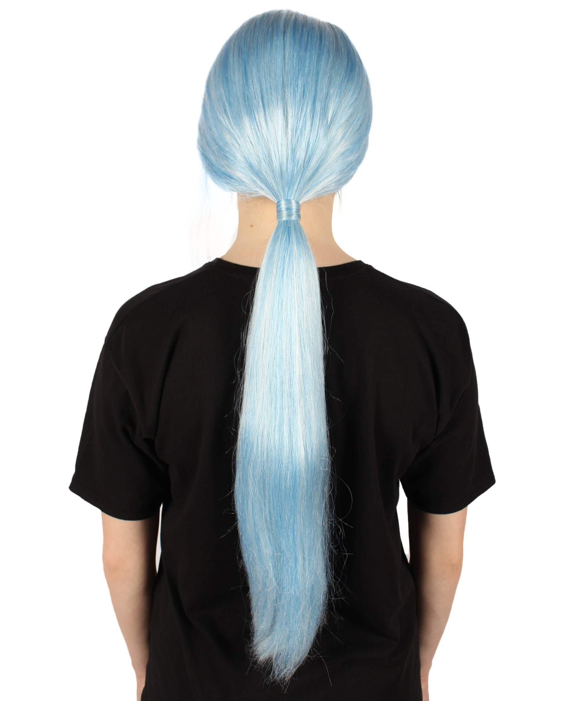 Ice Blue Blend Premium Celebrity Wig