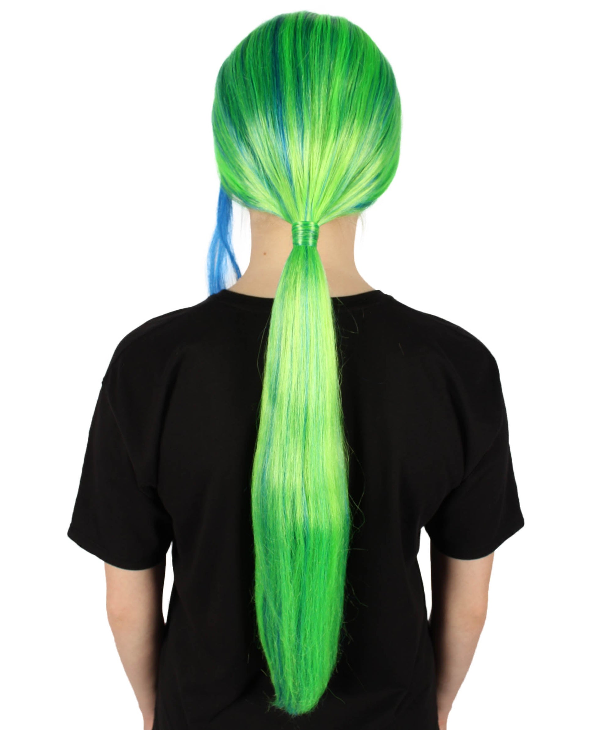 Green Ombre Premium Celebrity Wig