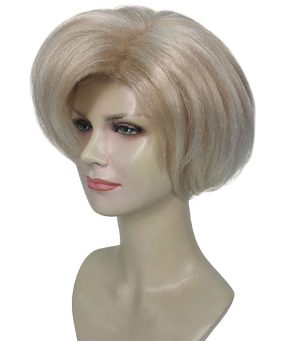 Blonde Color Straight Short Halloween Trendy Bob Wig