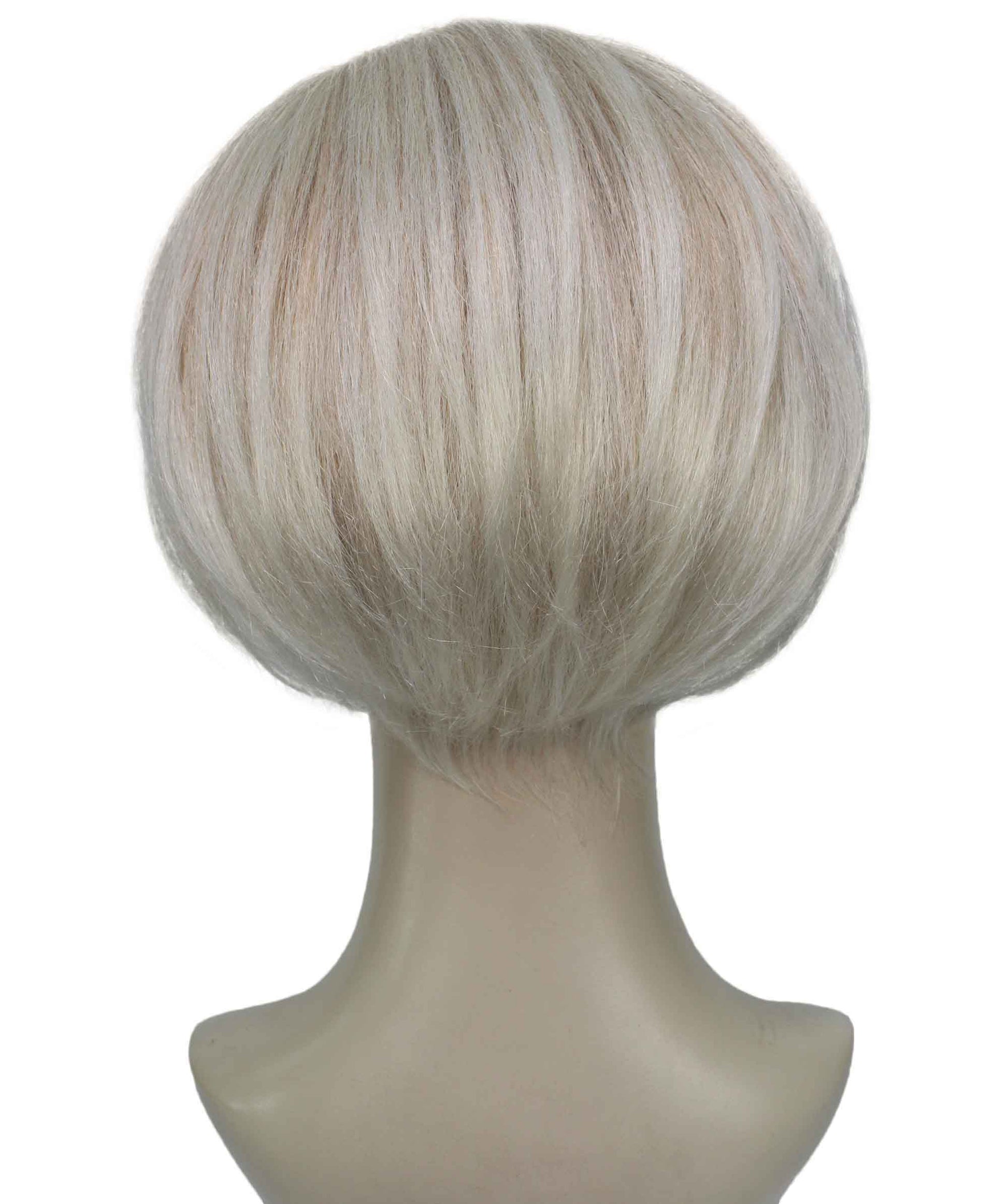 Blonde Color Straight Short Halloween Trendy Bob Wig