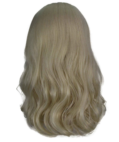 Blonde Earth Angel Wavy Medium Length Trendy Wig