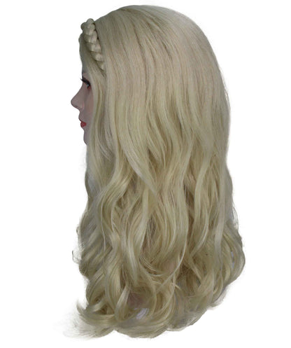 Blonde Earth Angel Wavy Medium Length Trendy Wig