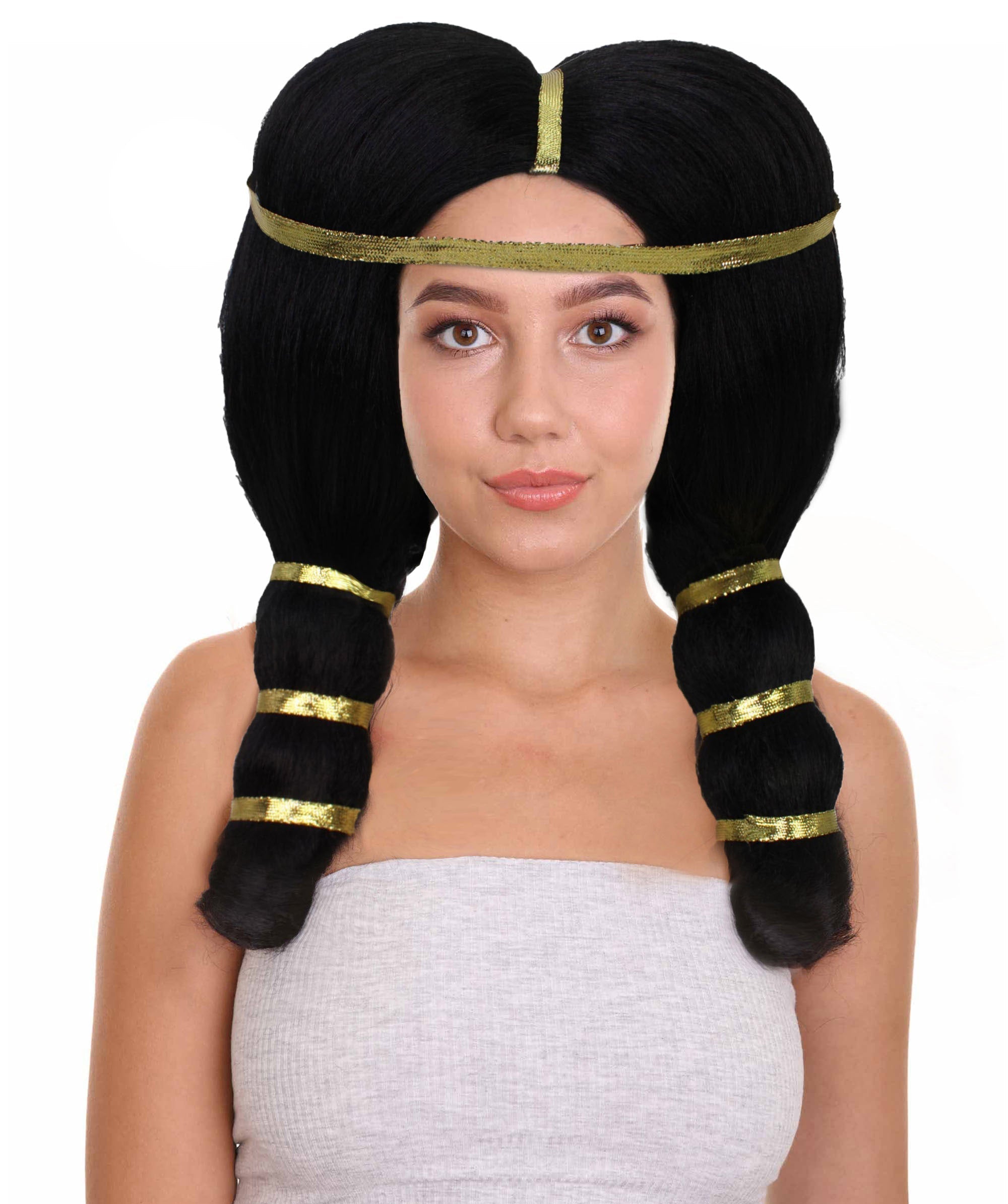 Black egyptian wig best sale