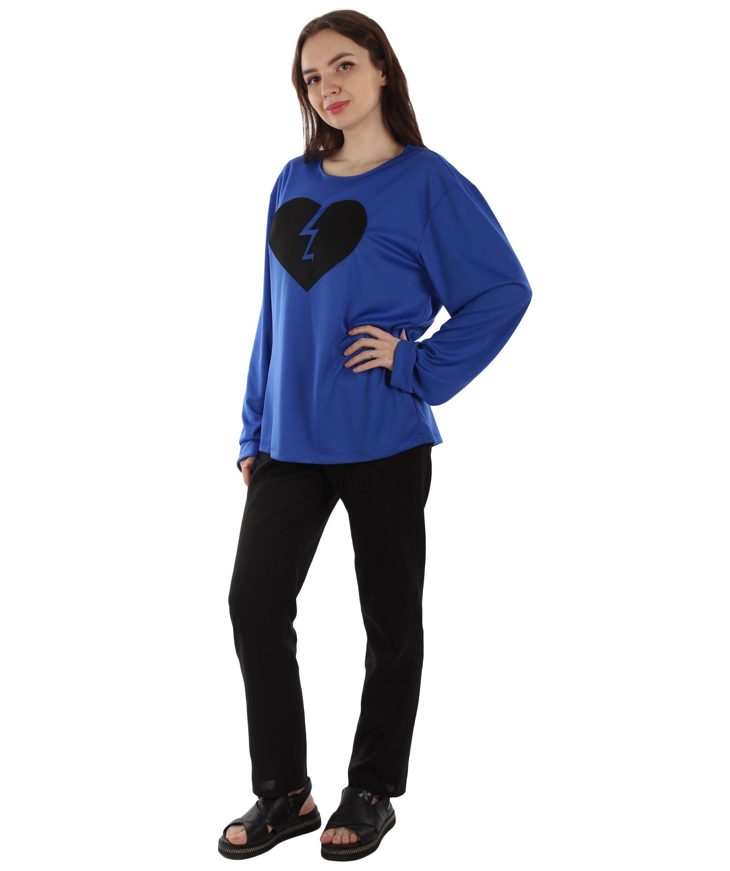 Blue My Heart Is Broken Long Sleeve Costume