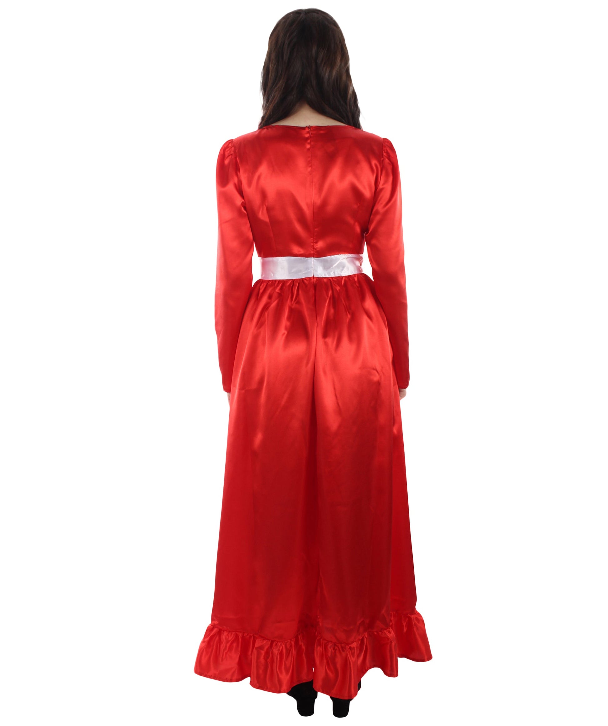 Red Evil Doll Long Maxi Dress