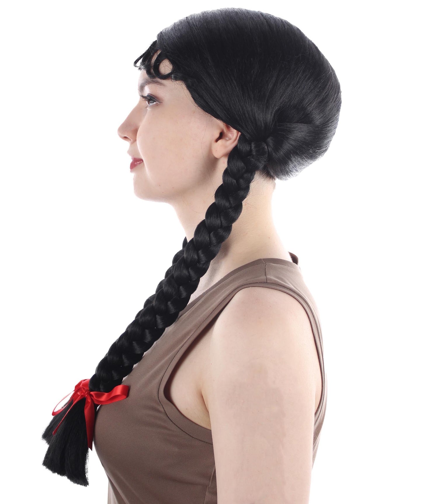 Black Multiple Colors Option Long Braided Wig