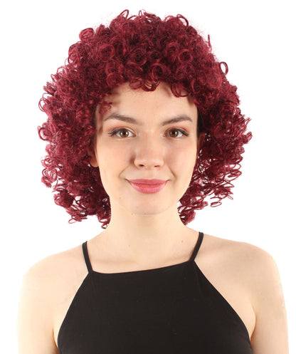 Blonde Women's Royalty Queen Curly Wig