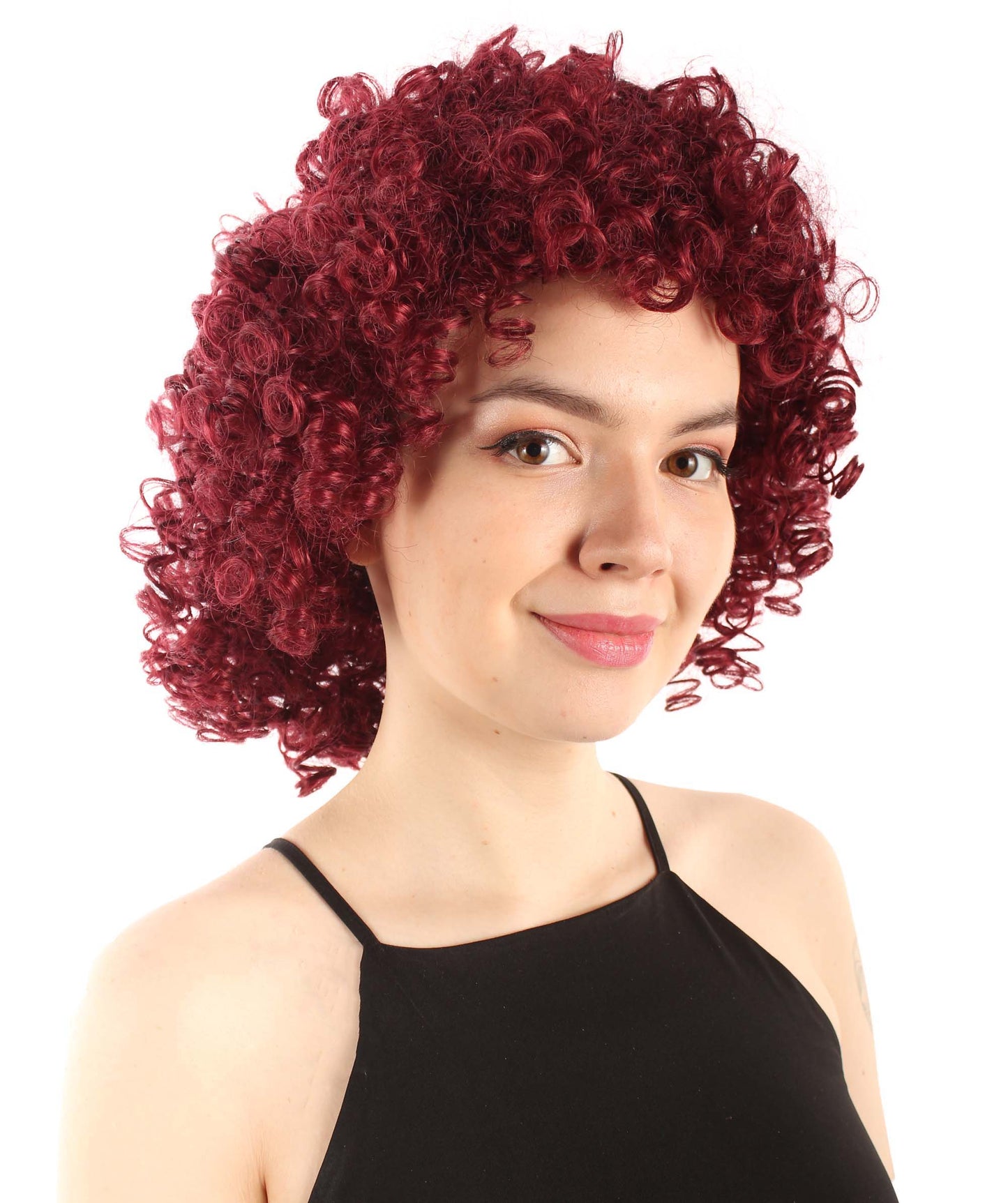 Blonde Women's Royalty Queen Curly Wig