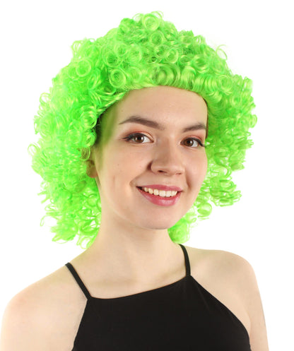 Light Green Women's Royalty Queen Curly Wig