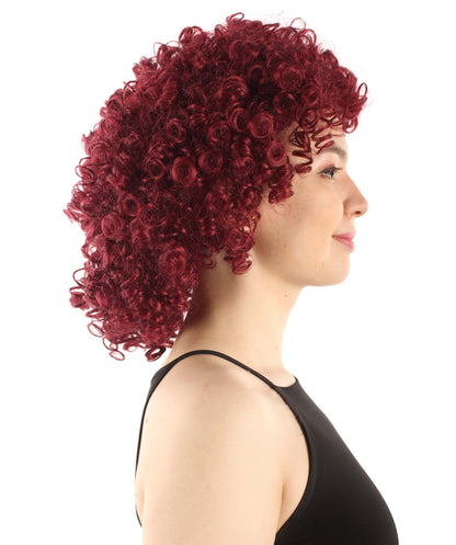 Blonde Women's Royalty Queen Curly Wig