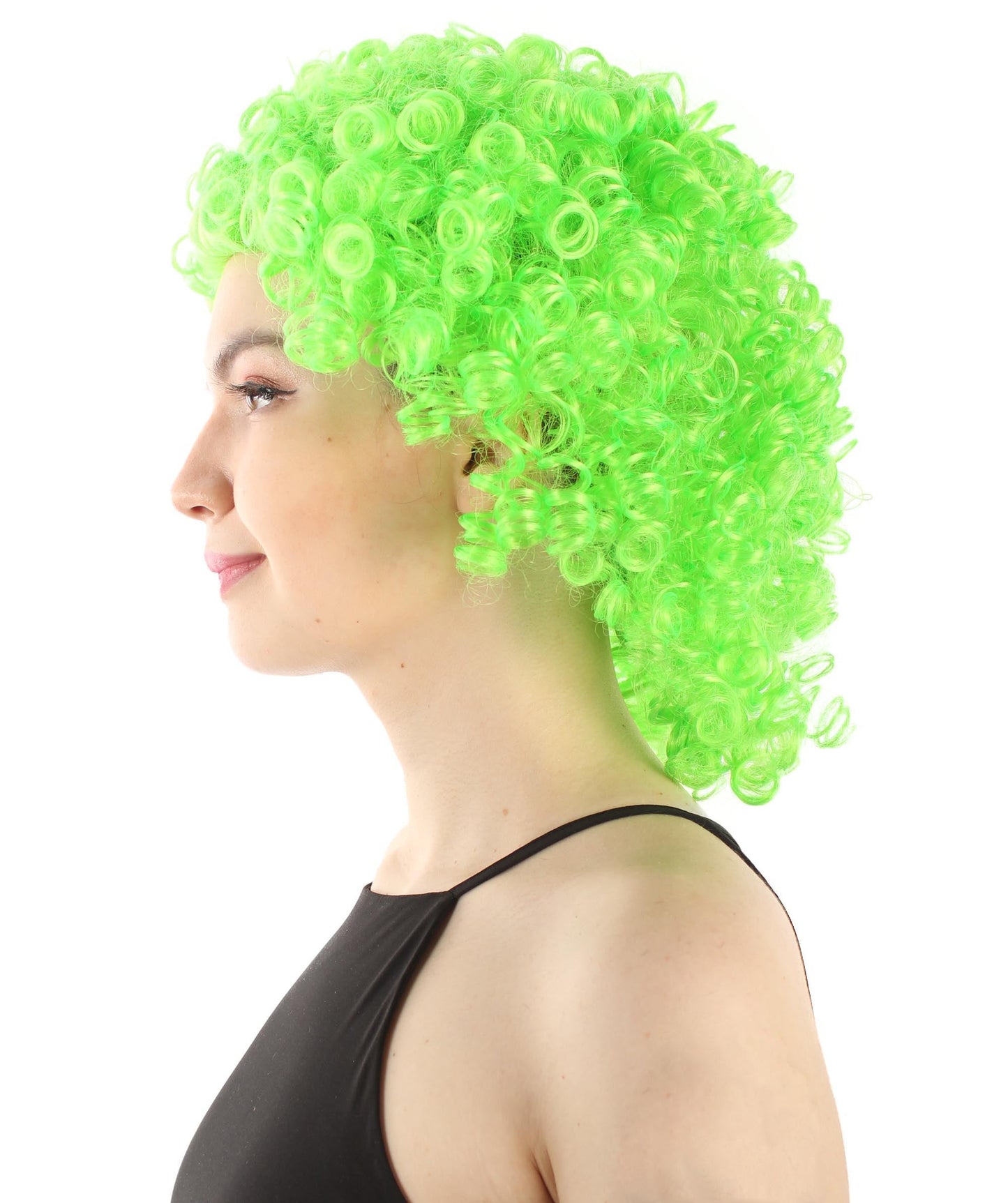 Light Green Women's Royalty Queen Curly Wig