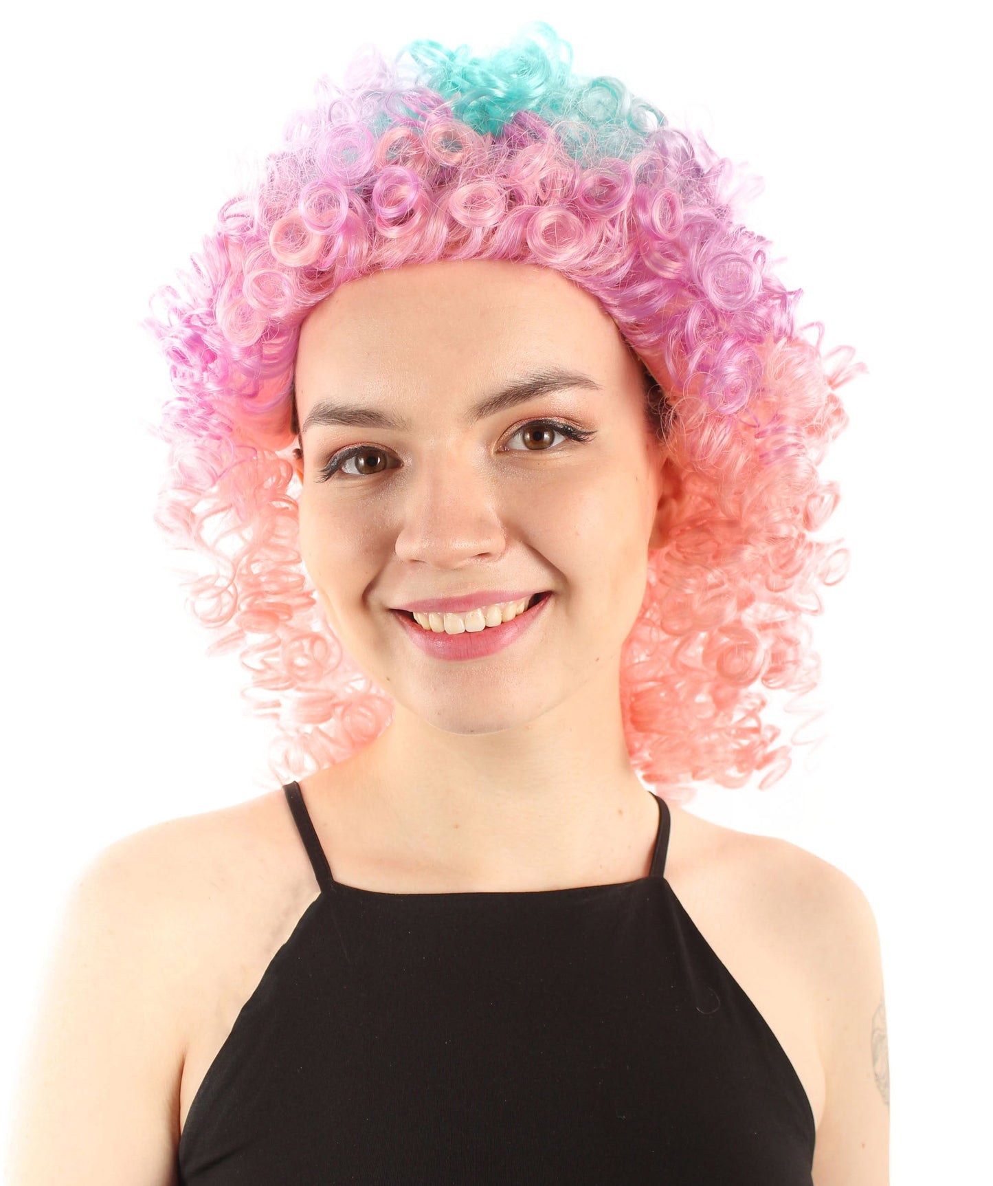 HPO  Women's Royalty Queen Curly Wig | Multiple Color Options | Premium Breathable Capless Cap