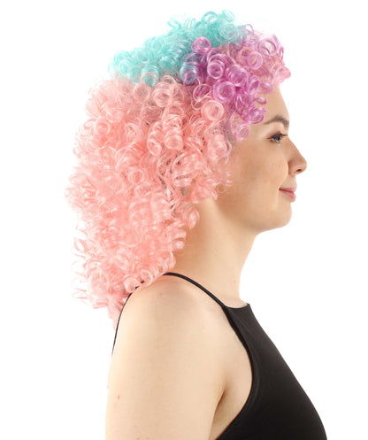 HPO  Women's Royalty Queen Curly Wig | Multiple Color Options | Premium Breathable Capless Cap