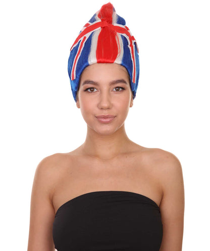 United Kingdom Flag Troll Wig