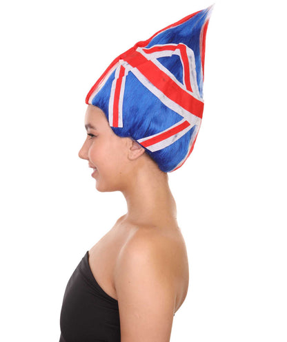 United Kingdom Flag Troll Wig