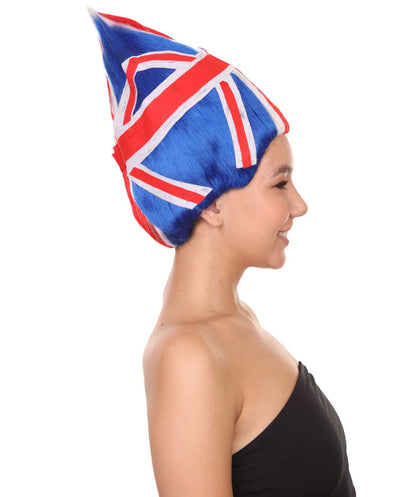 United Kingdom Flag Troll Wig