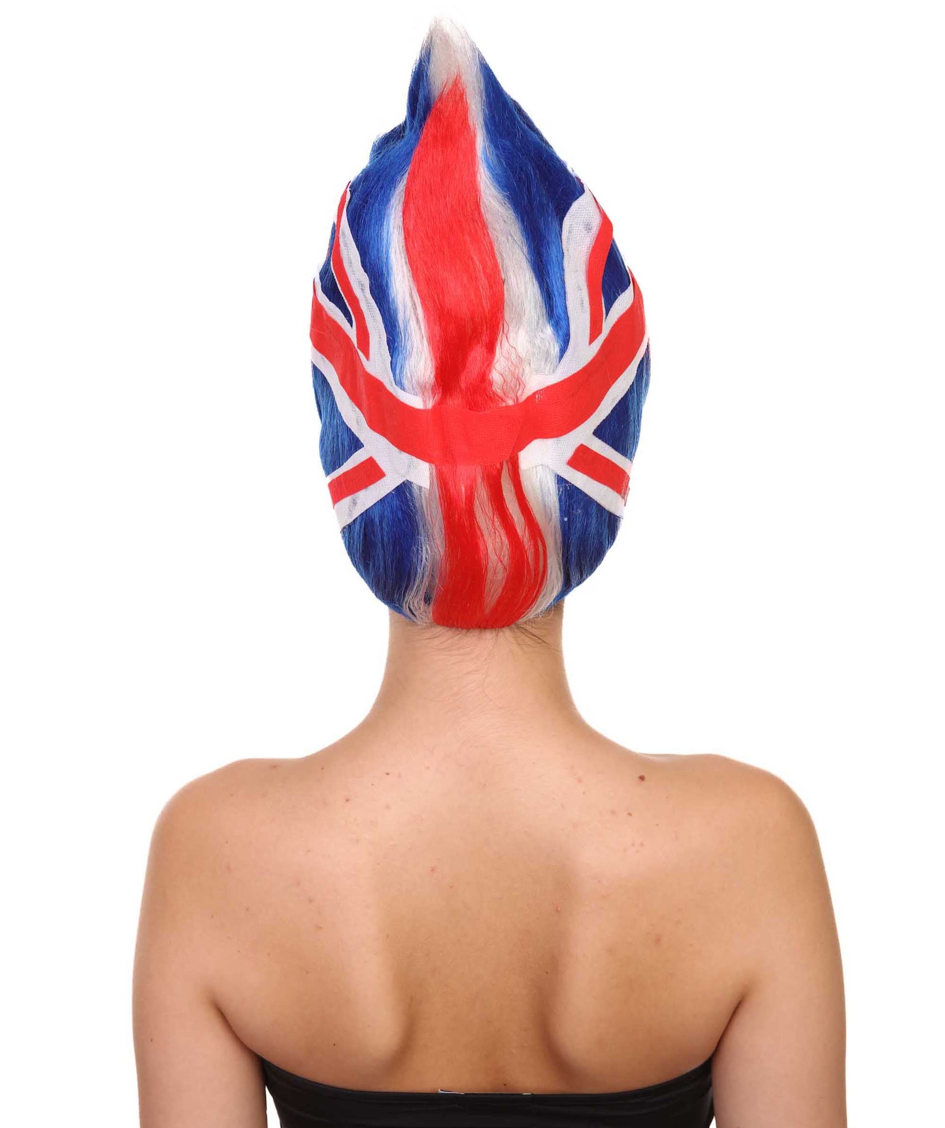 United Kingdom Flag Troll Wig