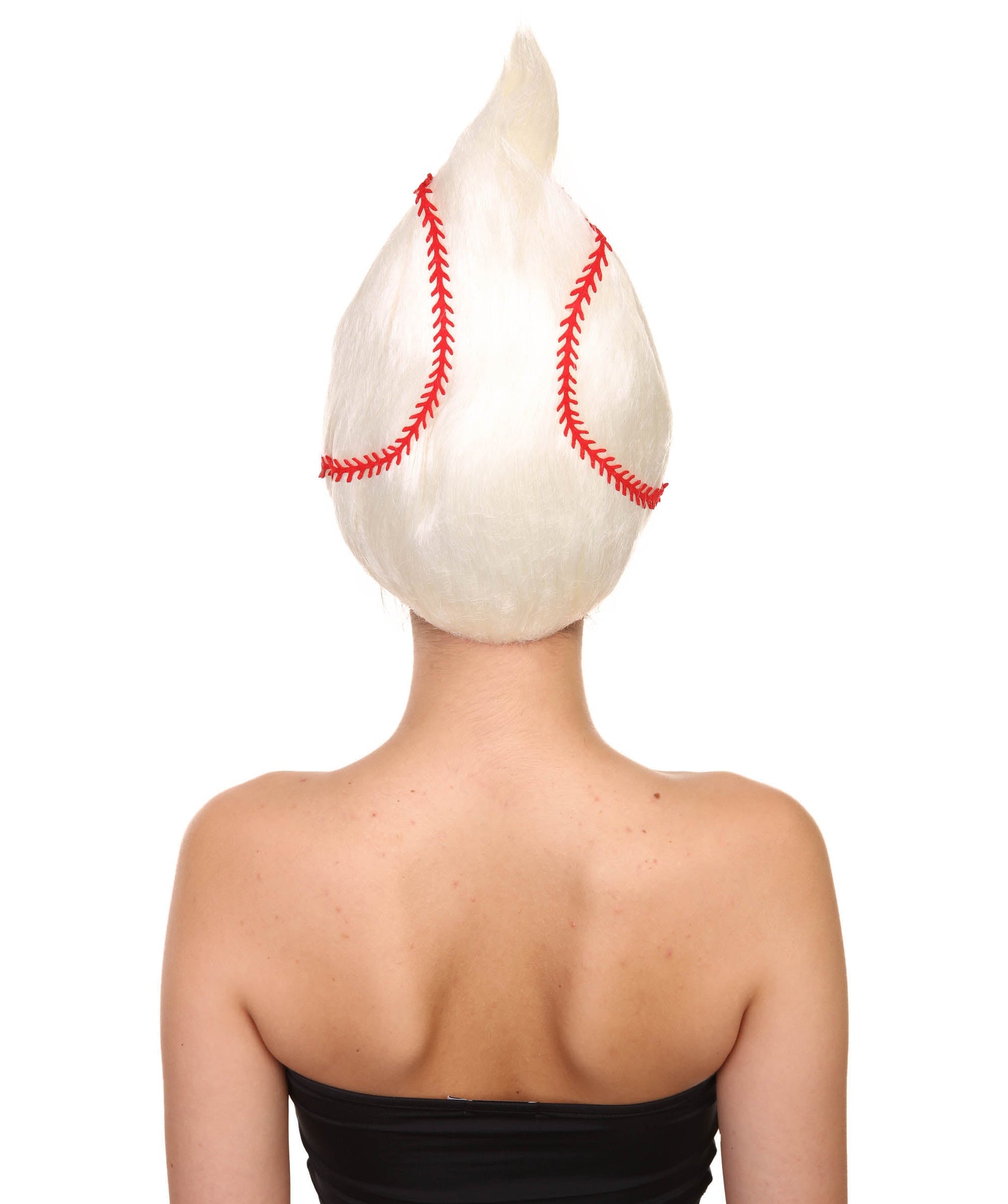 Baseball American flag wig