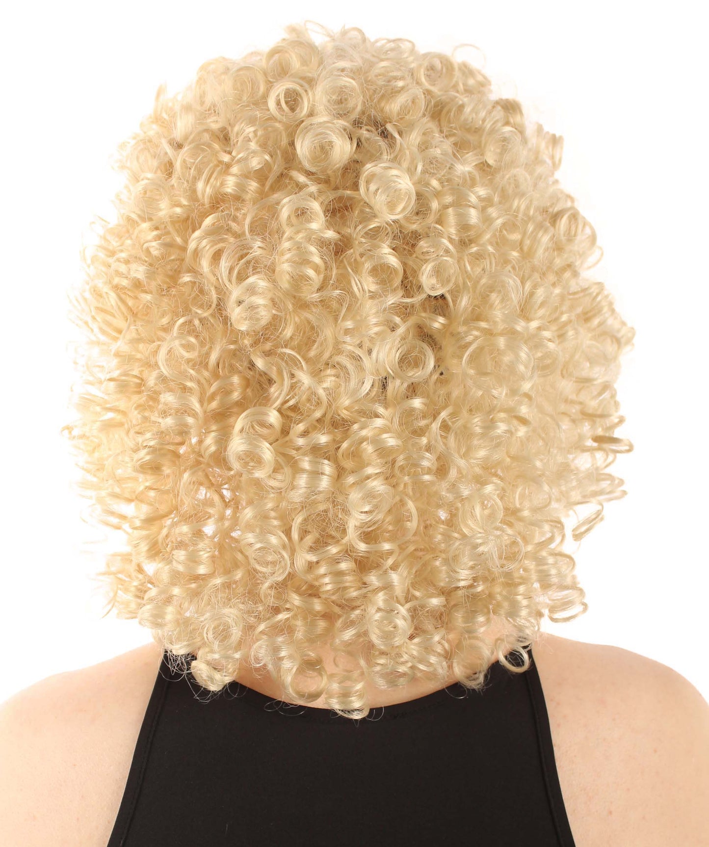 Blonde Women's Royalty Queen Curly Wig