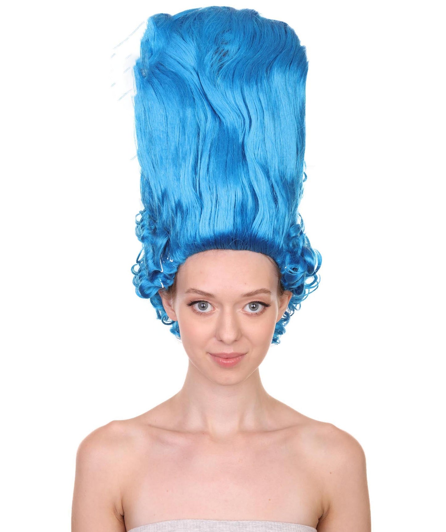 Blue Rococo Updo Wig