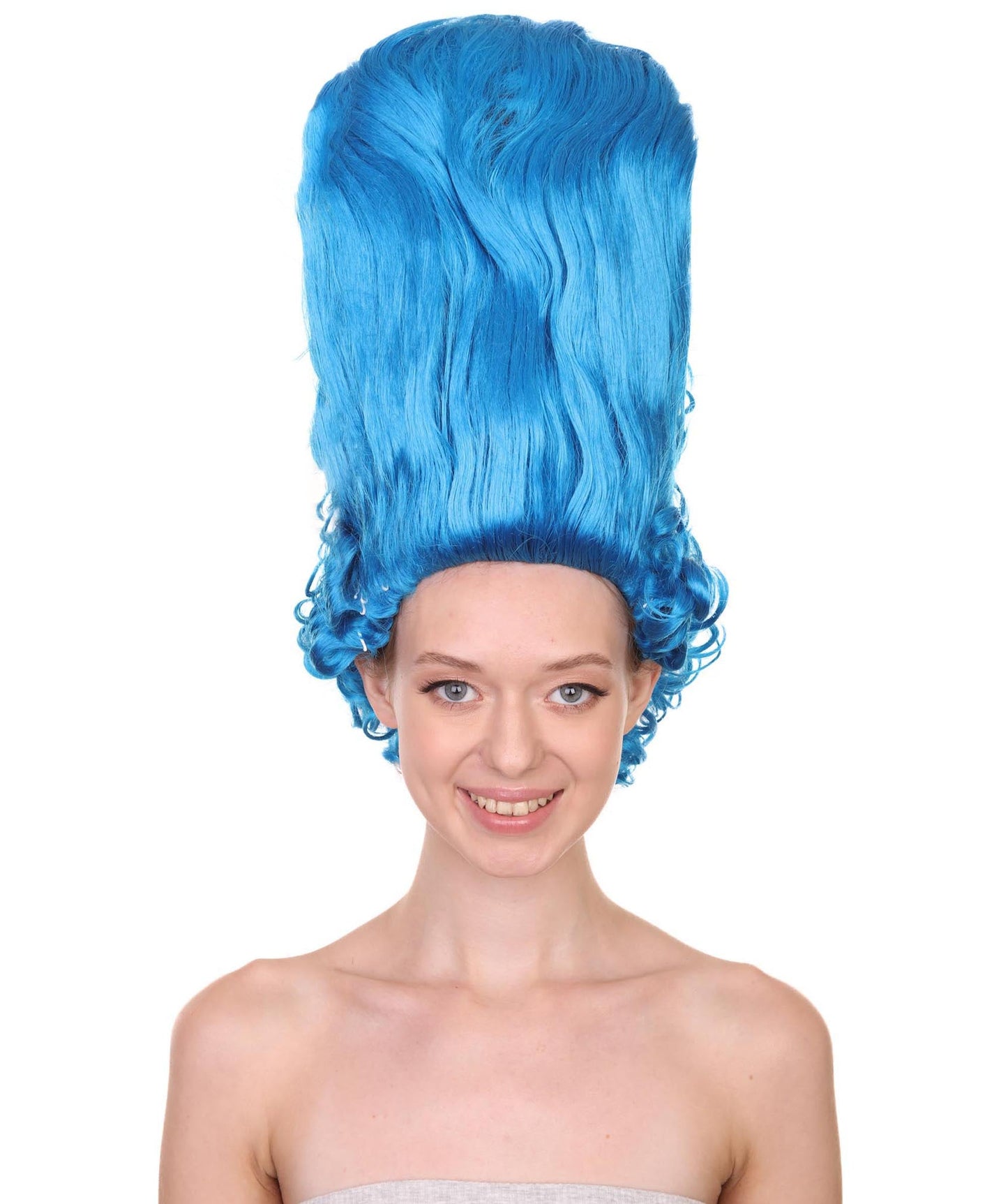 Blue Rococo Updo Wig