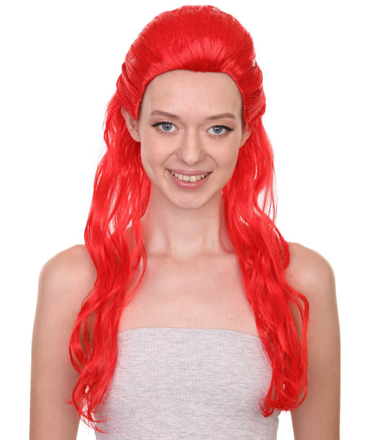 Long Red Cosplay Wig