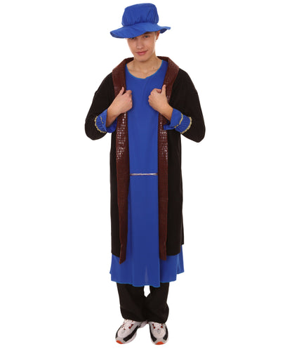 Blue Leonardo Da Vinci Painter Artist Costume