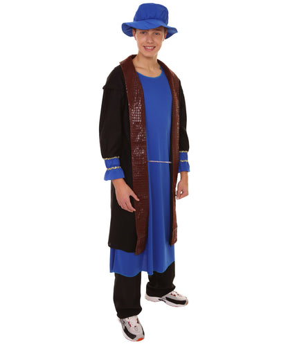 Blue Leonardo Da Vinci Painter Artist Costume