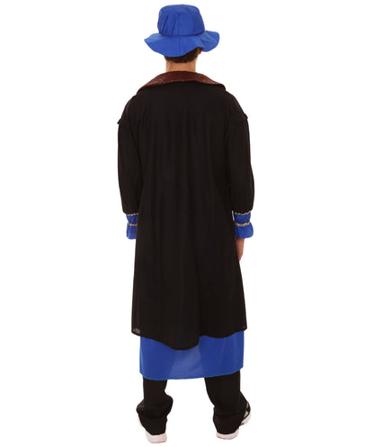 Blue Leonardo Da Vinci Painter Artist Costume