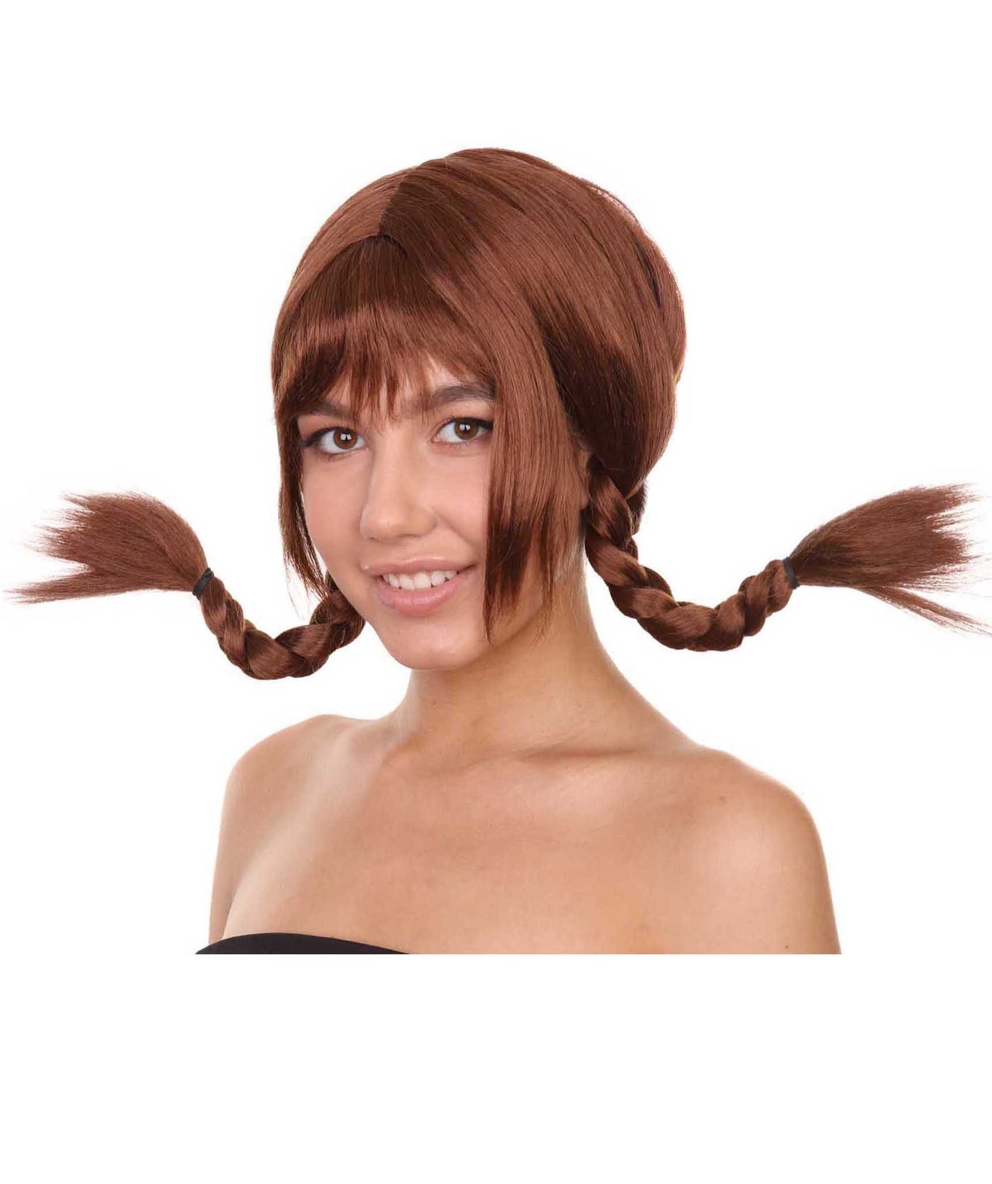 Brown Bavarian Girl Women's Wig