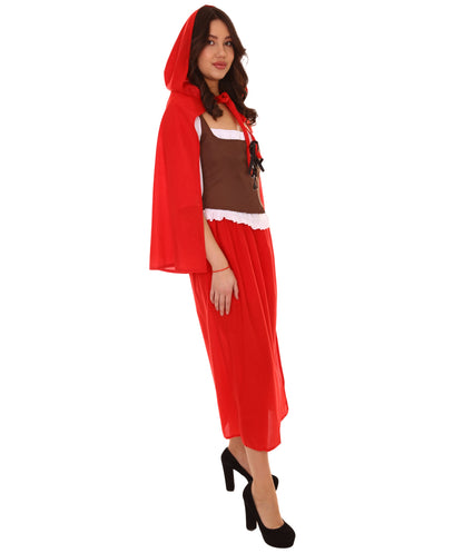 Women's Storybook & Fairytale Costume | Red Fancy Costume