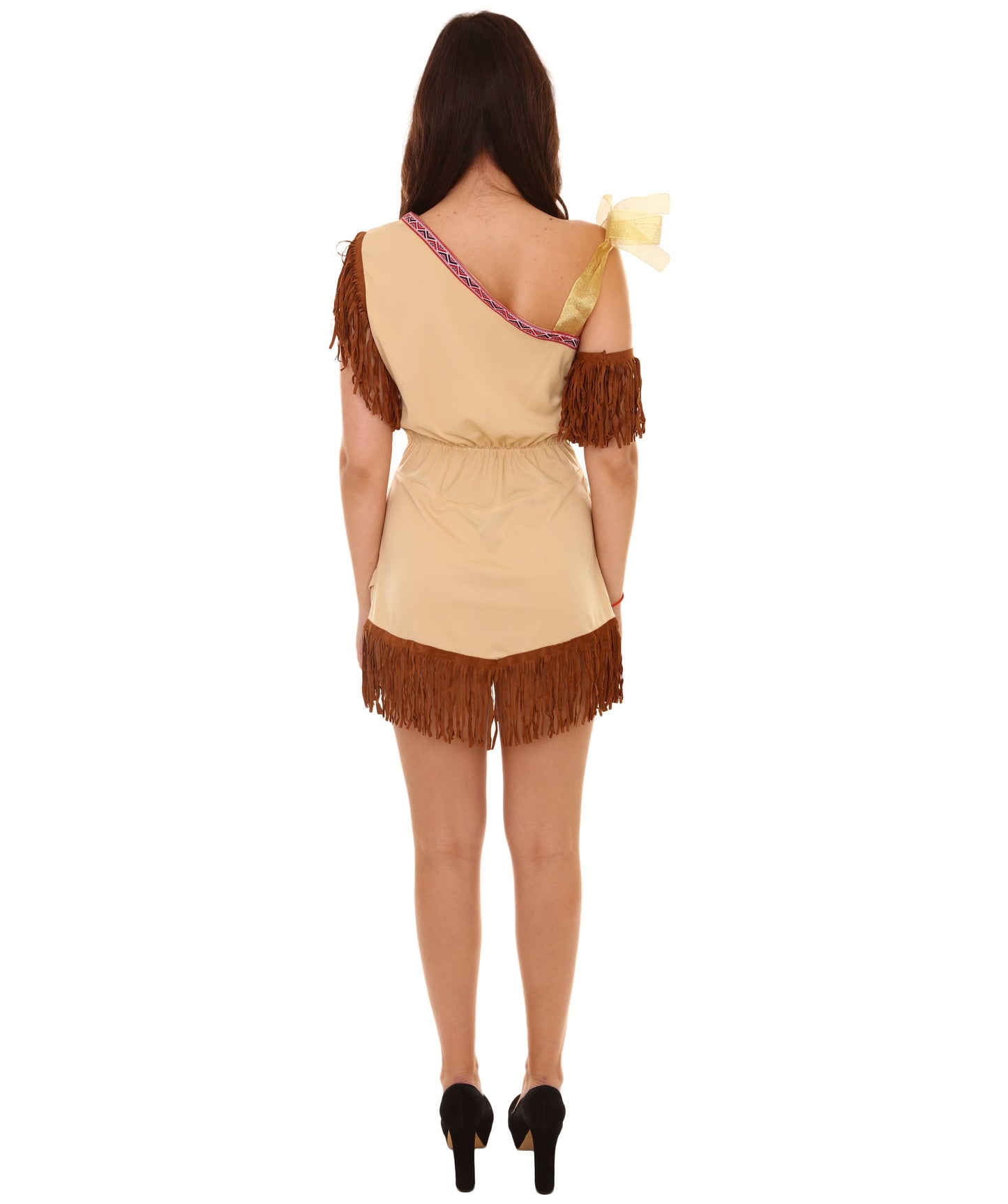 Women's Native American Beauty Costume | Blonde Fancy Costume