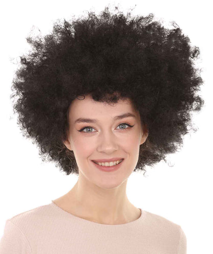 Black Super Size Jumbo Party Halloween Wig