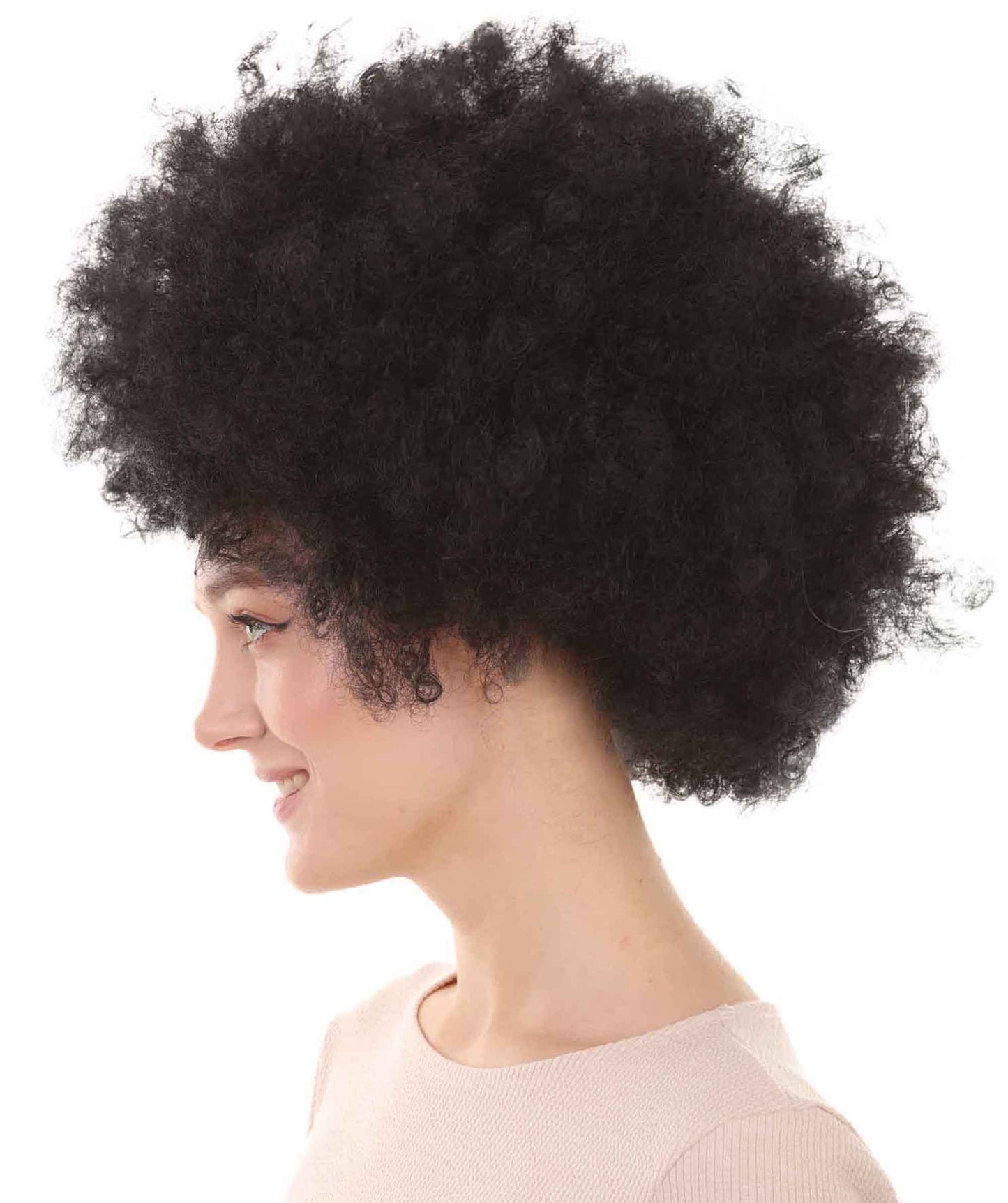 Black Super Size Jumbo Party Halloween Wig